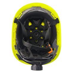 Каска защитная ABS с визором и подбородочным ремнем (арт. 25-5080403)