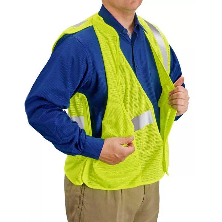 Жилет сигнальный полиэстер сетка светоотражающий (арт. 25-5080446)