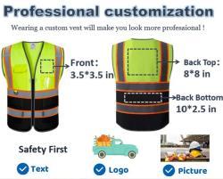 Жилет сигнальный водонепроницаемый светоотражающий (арт. 25-5080473)