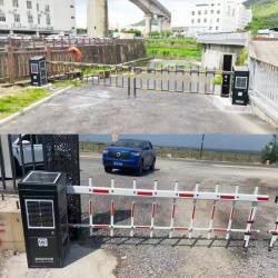 Шлагбаум ручной алюминиевый с солнечной системой и мотором (арт. 25-5080541)