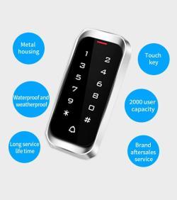 Клавиатура доступа водонепроницаемая с RFID и паролем (арт. 25-5080602)