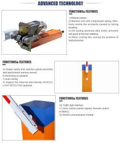 Шлагбаум автоматический алюминиевый 4.5м 3S AC мотор (арт. 25-5080729)