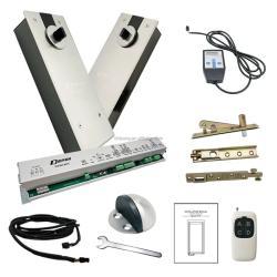 Оператор дверной электрический двойной с пультом для входа (арт. 25-5080764)