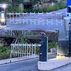 Шлагбаум дорожный двухсекционный 3M/4M/5M/6M для парковки (арт. 25-5080950)