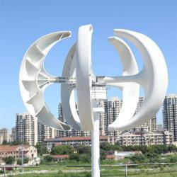 Ветрогенератор вертикальный 800W 12V с контроллером для дома (арт. 25-5081007)