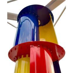 Ветрогенератор вертикальный 1-10кВт разное напряжение (арт. 25-5081103)