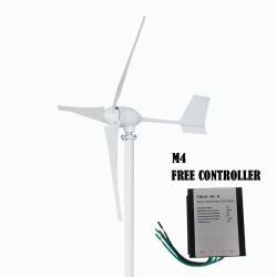 Ветрогенератор горизонтальный 2000W с MPPT контроллером 12v 24v 48v (арт. 25-5081127)