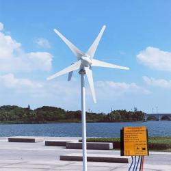 Ветрогенератор горизонтальный 400w 600w 1000w малый (арт. 25-5081173)