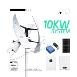 Система гибридная ветряная и солнечная 5KW с батареей для дома (арт. 25-5081182)