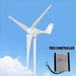 Ветрогенератор бытовой 1000W 6 лопастей 12V 24V 48V (арт. 25-5081199)