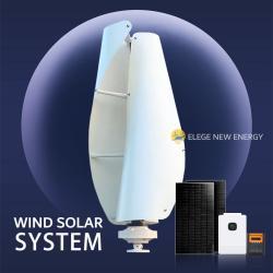 Ветротурбина вертикальная 5кВт 1кВт 12-48В магнитная (арт. 25-5081237)