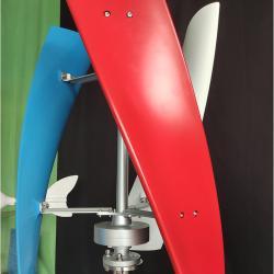 Турбина ветровая портативная вертикальная 1500W мини (арт. 25-5081340)