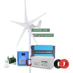 Ветрогенератор 1KW автономный для дома система энергии (арт. 25-5081350)