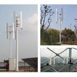 Ветрогенератор вертикальный 3000W 12V 24V для дома (арт. 25-5081353)