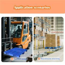 Поддон пластиковый евро 1200x1000x150 мм 4-сторонний (арт. 25-5081526)