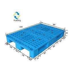 Паллет пластиковый односторонний HDPE стальной 4-сторонний (арт. 25-5081533)