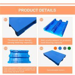 Поддон пластиковый усиленный HDPE стальной 1200x800 мм (арт. 25-5081541)