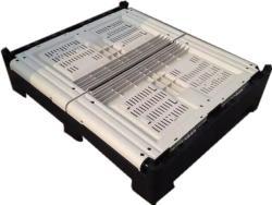 Контейнер пластиковый складной штабелируемый для грузов и хранения (арт. 25-5081603)