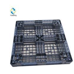 Паллет пластиковый черный евро стиль 1100*1100 односторонний (арт. 25-5081605)