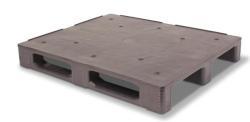 Паллет пластиковый промышленный прочный 4-сторонний стандарт (арт. 25-5081621)