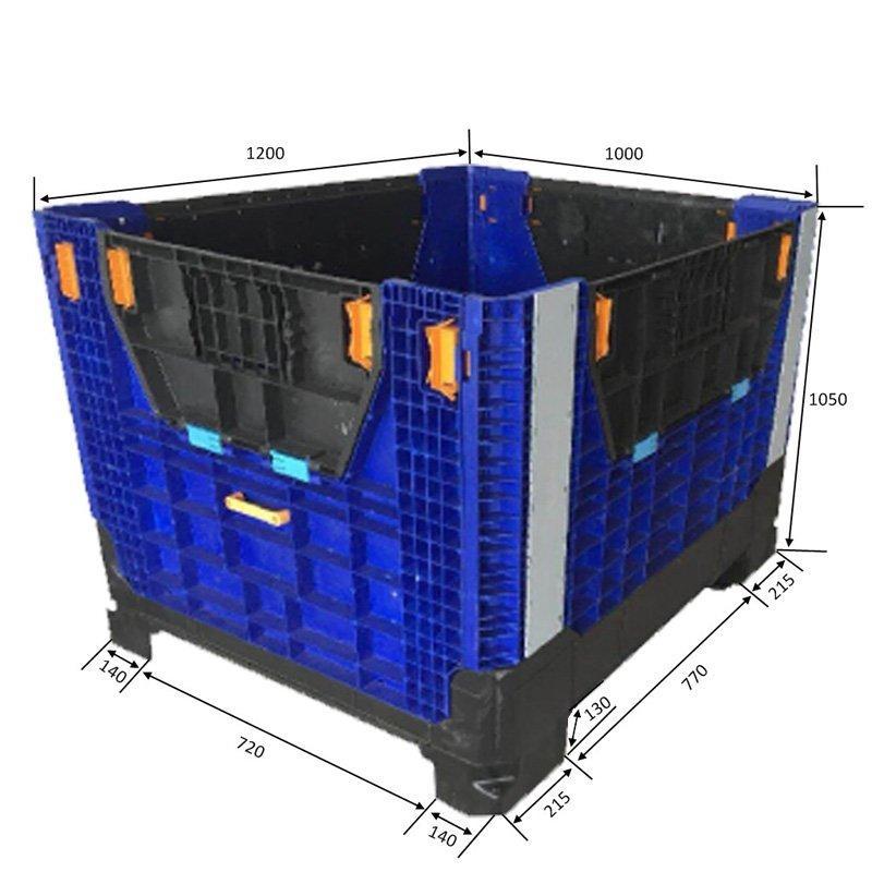 Контейнеры пластиковые складные большие 1210H1050 (арт. 25-5081642)