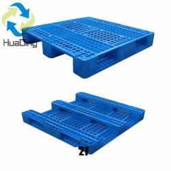 Паллет пластиковый односторонний усиленный 4-сторонний вход (арт. 25-5081646)