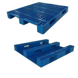 Поддон пластиковый складской с усилением стальной 4-сторонний (арт. 25-5081675)