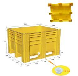 Контейнер пластиковый для фруктов и овощей с водоотводом (арт. 25-5081676)
