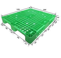 Паллеты пластиковые односторонние с 4-сторонним входом (арт. 25-5081684)