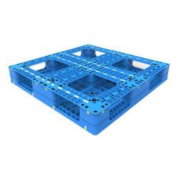 Паллеты пластиковые односторонние 4-сторонние для склада (арт. 25-5081693)
