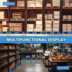 Паллет пластиковый односторонний с 4-сторонним входом 9 футов (арт. 25-5081711)