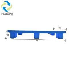 Паллет пластиковый односторонний HDPE и сталь 1200x1200 (арт. 25-5081727)