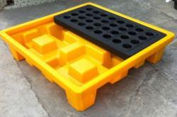 Паллеты пластиковые евро одинарные для текстиля (арт. 25-5081761)