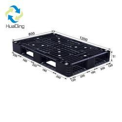 Паллет пластиковый одноразовый из переработанных материалов черный (арт. 25-5081799)