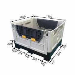 Ящик пластиковый складной для хранения фруктов и грузов (арт. 25-5081831)