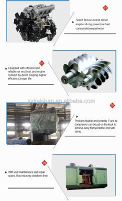 Компрессор воздушный дизельный 31м3/мин 25бар для бурения (арт. 25-5082101)