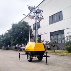 Мобильная световая башня дизельная LED 7 м (арт. 25-5082418)