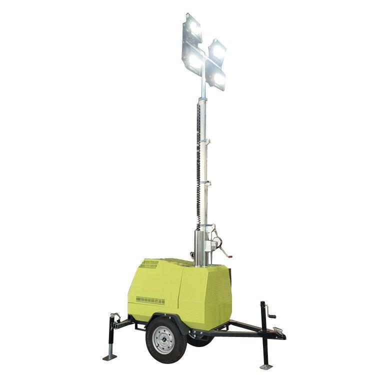 Мобильная световая башня LED 5м 7м 9м для освещения (арт. 25-5082472)
