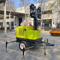 Осветительная башня LED 9м с гидравлическим подъемом и вращением (арт. 25-5082474)