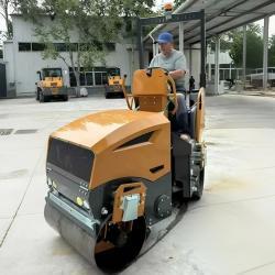 Каток дорожный вибрационный двухвальцовый мини 12 тонн (арт. 25-5082494)