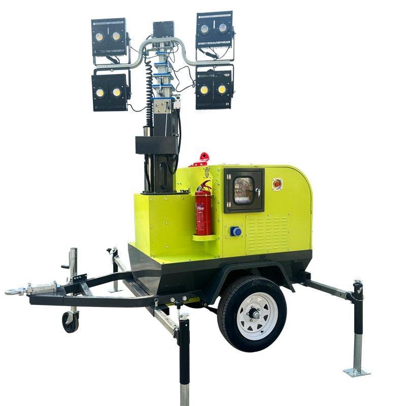 Мачта осветительная LED 4x400W 9M портативная мобильная (арт. 25-5082535)