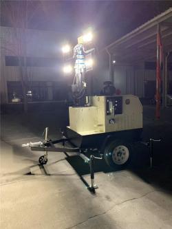 Мачта осветительная LED 4x400W 9M портативная мобильная (арт. 25-5082535)