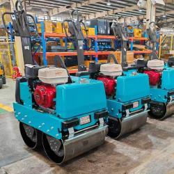 Каток дорожный двухвальцовый ручной мини компактор (арт. 25-5082547)