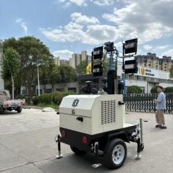 Осветительная башня 4x400W LED 9м с двигателем Kubota (арт. 25-5082602)