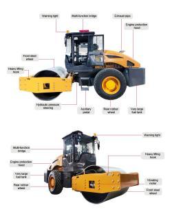 Каток дорожный 8-12 тонн вибрационный самоходный (арт. 25-5082612)