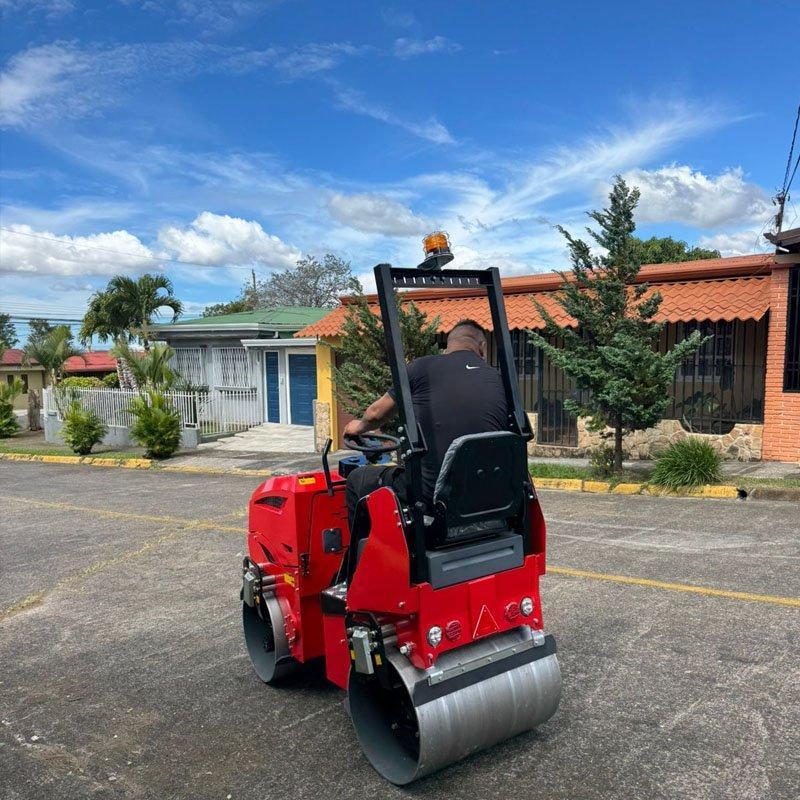 Каток дорожный вибрационный двухвальцовый 1-5 тонн (арт. 25-5082649)