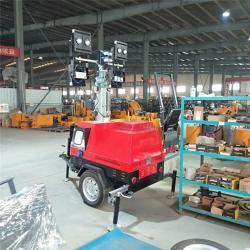 Мобильная осветительная башня с дизельным генератором 7м 9м (арт. 25-5082651)