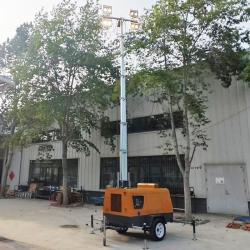 Мобильная гидравлическая осветительная башня 9м 1600W LED (арт. 25-5082675)