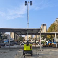 Осветительная башня электрическая 9 м с подъемником (арт. 25-5082690)