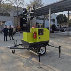 Осветительная башня электрическая 9 м с подъемником (арт. 25-5082690)